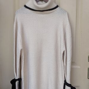 NWT J.O.A WOMEN'S SWEATER|DRESS XL Beige